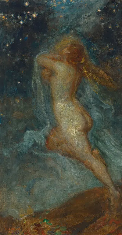 The Spirit of the Night by Henry John Stock, 1898 — digital art print download