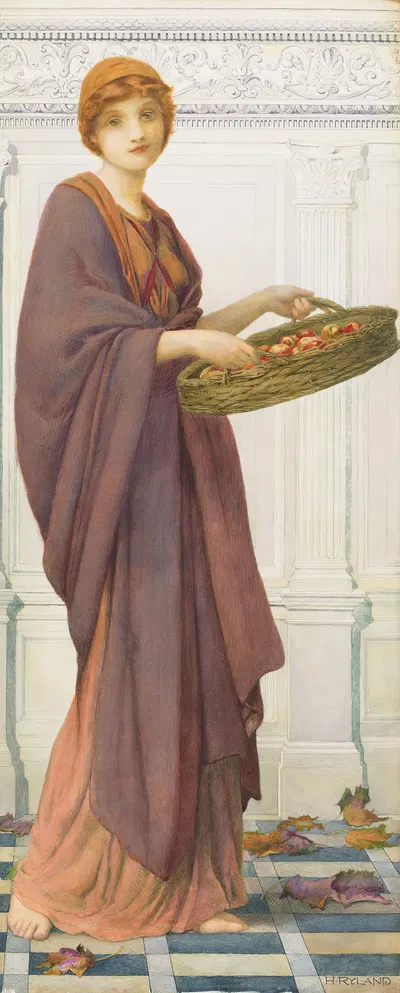 Autumn by Henry Ryland — digital art print download