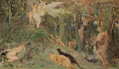 La poésie dans l'antiquité by Люк-Оливье Мерсон, 1896-1898 — digital art print download