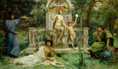 La Vérité by Люк-Оливье Мерсон — digital art print download