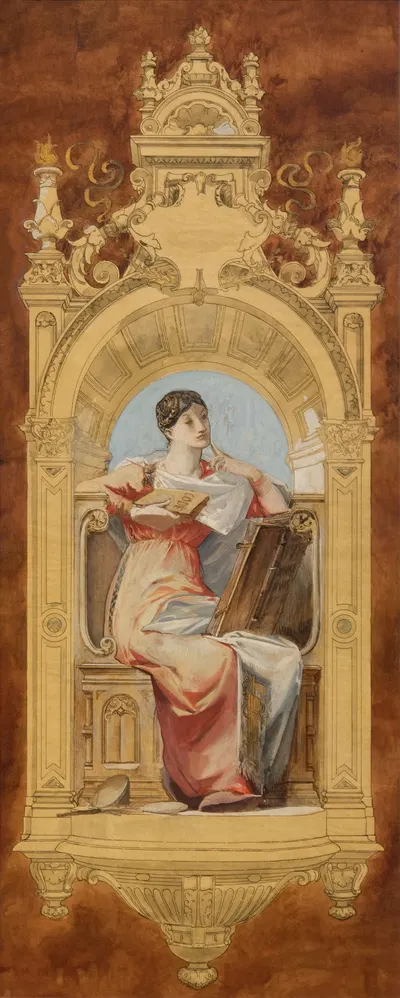 Les Sciences juridiques by Люк-Оливье Мерсон — digital art print download