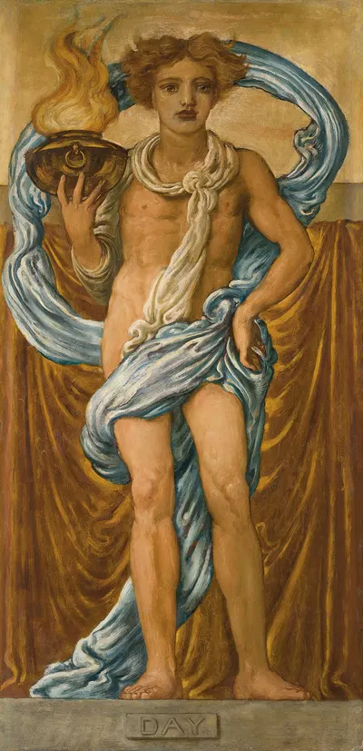Day by Simeon Solomon — digital art print download