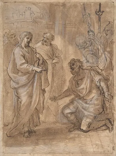 Christ and the Centurion by Giuseppe Passeri — digital art print download