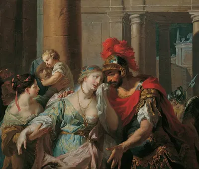 Hektors Abschied von Andromache by Anton Kern — digital art print download