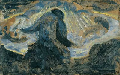 Становление и исчезновение, эскиз к масляной картине 'Милость' by Бронсия Коллер-Пинелл, 1920 — digital art print download