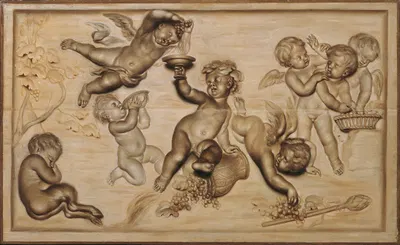 Kinderbacchanal by Caspar Franz Sambach, 1770-1780 — digital art print download