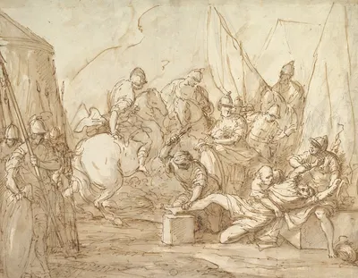 Scene from Ancient History by Giuseppe Piattoli, 1785–1807 — digital art print download