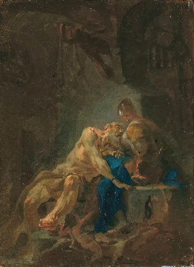 Cimon und Pero by Franz Sigrist the elder, 1775-1780 — digital art print download