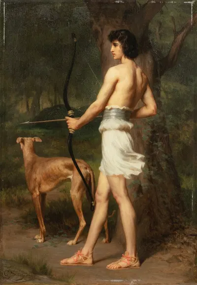 Actaeon by Гастон Казимир Сен-Пьер — digital art print download