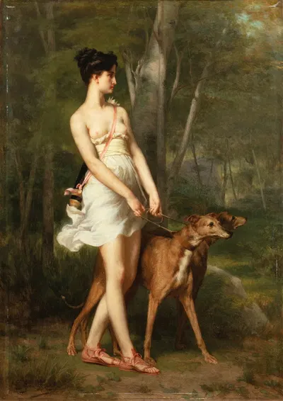 Diana by Гастон Казимир Сен-Пьер — digital art print download