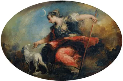 Diana by Джованни Антонио Гварди — digital art print download
