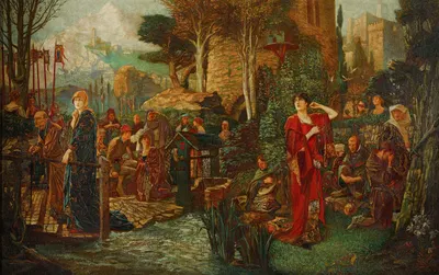 Piccarda by John Riley Wilmer, 1919 — digital art print download