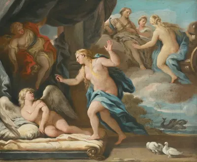 Venus chides Cupid by Joseph Goupy — digital art print download