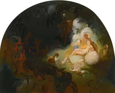 There sleeps Titania by Роберт Хаскисон — digital art print download