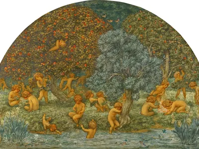 The orchard by Thomas Matthews Rooke — digital art print download