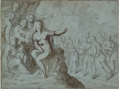 Mythological Scene by Ганс фон Ахен — digital art print download