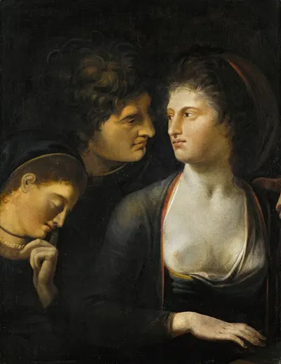 Lysander With Helena And Hermia, From A Midsummer Night’S Dream by Henry Fuseli — digital art print download