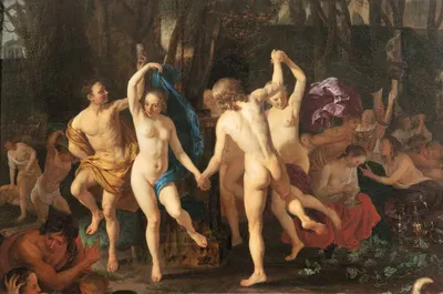 A Bacchanal by Якоб Ван Лоо — digital art print download