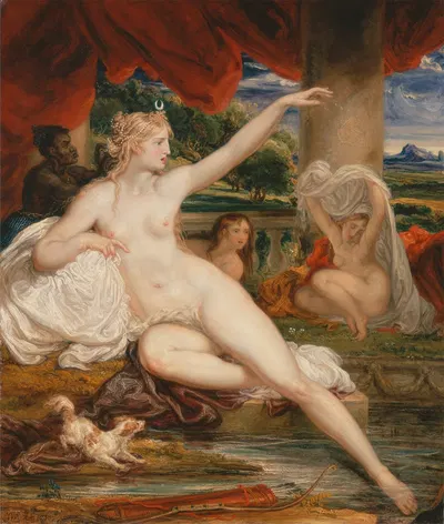 Diana at the Bath by Джеймс Уорд, 1830 — digital art print download