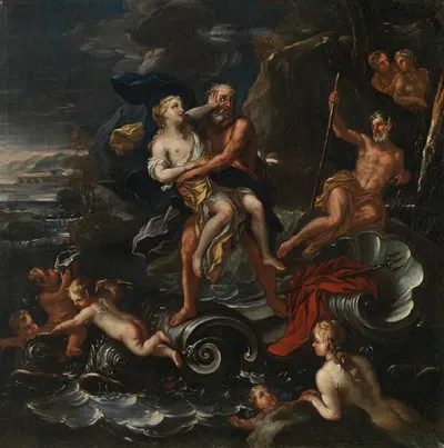 The Rape of Proserpine by Неаполитанская школа — digital art print download