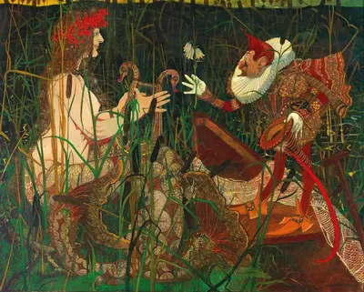 The Love Declaration by Carl Strathmann, c. 1900 — digital art print download