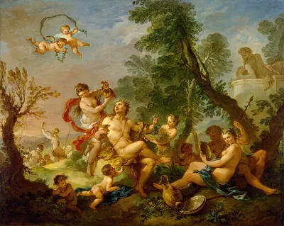 Bacchanal by Шарль-Жозеф Натоир — digital art print download