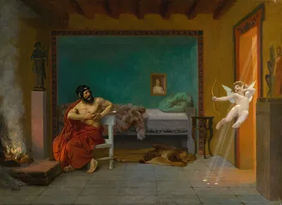 Cupid Runs out the Door by Жан-Леон Жерома — digital art print download