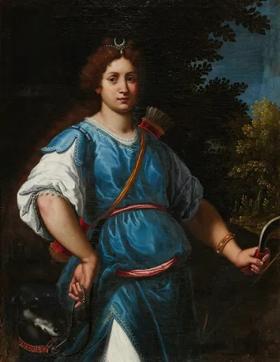 Diana The Huntress by Matteo Rosselli — digital art print download