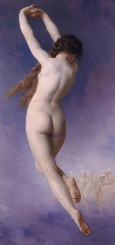 L'Etoile Perdue by Уильям Бугеро, 1884 — digital art print download
