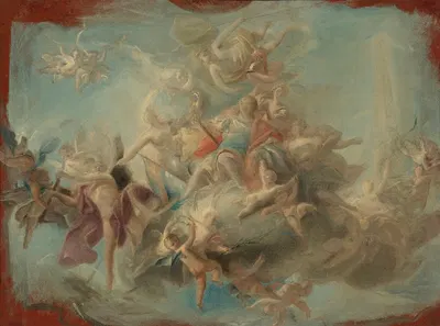 The Apotheosis Of A Hero by Карло Карлоне — digital art print download