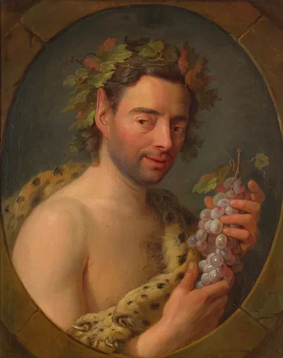 Bacchus by Charles-André van Loo — digital art print download