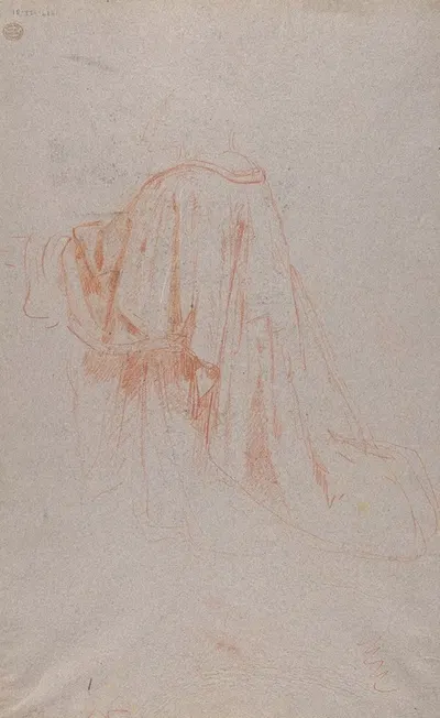 Drapery Study for a Bishop by Исидор Пильс — digital art print download