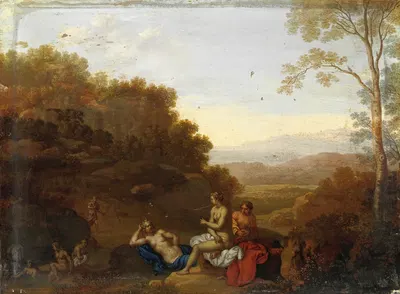 The Bath Of Diana by Даниэль Вертанген — digital art print download
