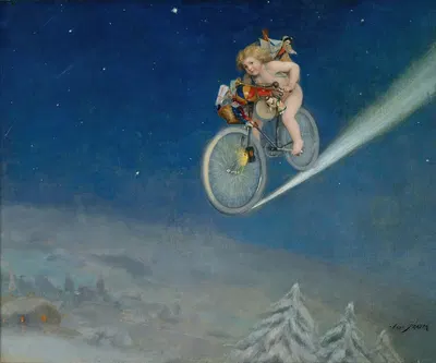 Christmas Delivery by Жозе Фраппа — digital art print download