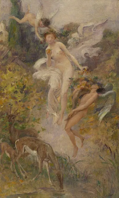 Le goût by Lionel Royer, 1906 — digital art print download