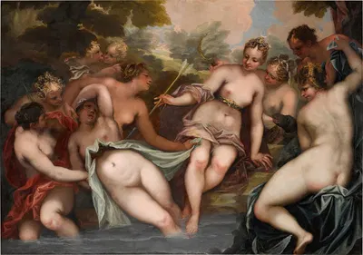 Diana and Callisto by Pietro Liberi — digital art print download