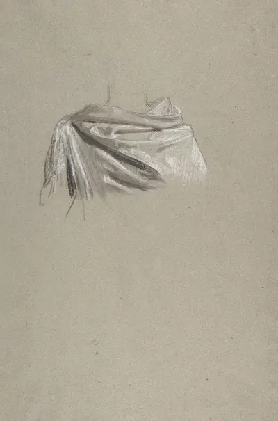 Drapery Study for Soldier by Исидор Пильс — digital art print download