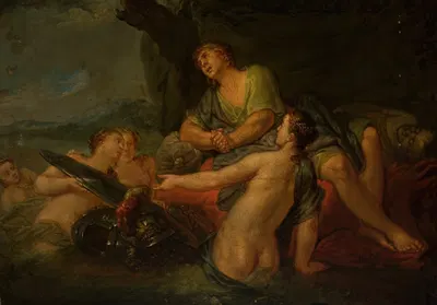 Mythological Scene by Кристиан Бернхард Рода — digital art print download