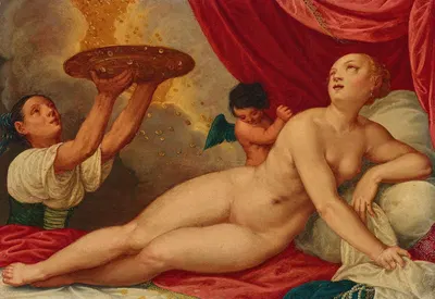 Danaë by Иоганн Кёниг — digital art print download
