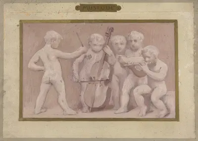 Musique by Albert Aublet, 1889-1895 — digital art print download