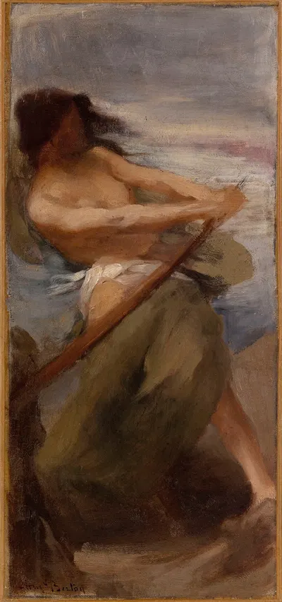 L'Eau by Armand Berton, 1889-1890 — digital art print download