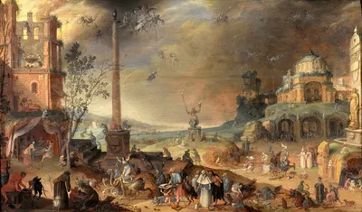 Witches' Sabbath by Клаес Якобсз. ван дер Хек, 1636 — digital art print download