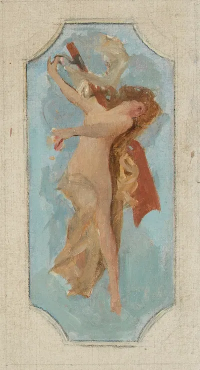 Allégorie des Arts by Анри Курселль-Дюмон, 1900 - 1903 — digital art print download