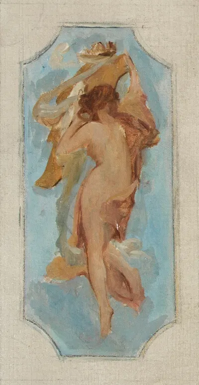 Allégorie des Arts by Анри Курселль-Дюмон, 1900-1903 — digital art print download