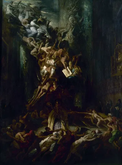 La Ronde du Sabbat by Луи Кандид Буланже, 1861 — digital art print download