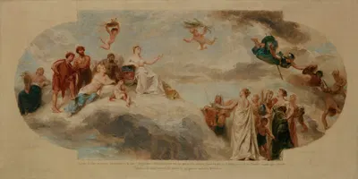 La Ville de Paris recevant le concours de l'agriculture, de l'industrie et des arts by Achille Louis Joseph Sirouy, 1892 —…