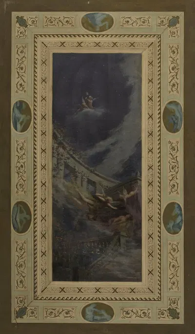 Psyché livrée à l'amour by Edouard Michel-Lançon, 1883 — digital art print download