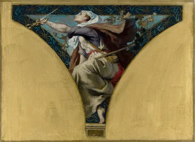 La Lorraine by François Emile Ehrmann, 1891 — digital art print download