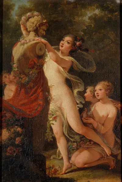Offrande à Pan by Жак Антуан Валлен, 1780 - 1831 — digital art print download