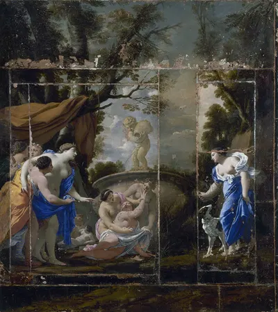 Diane découvrant la grossesse de Callisto by Michel Dorigny, 1635 - 1640 — digital art print download